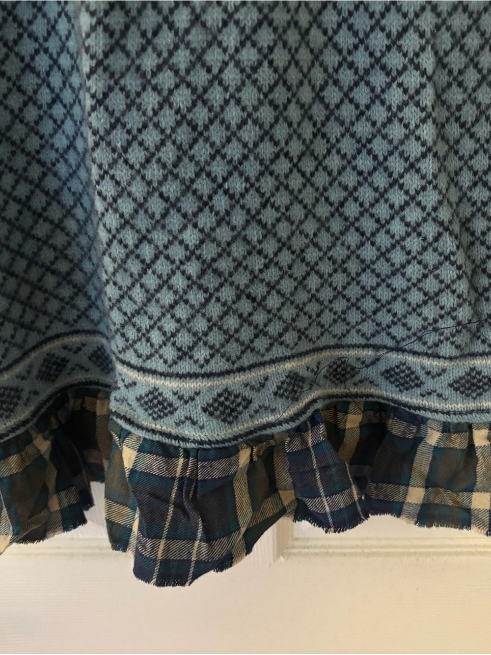 Free People Vintage Fair Isle Nordic Pinafore Dress - Picture 3 of 10